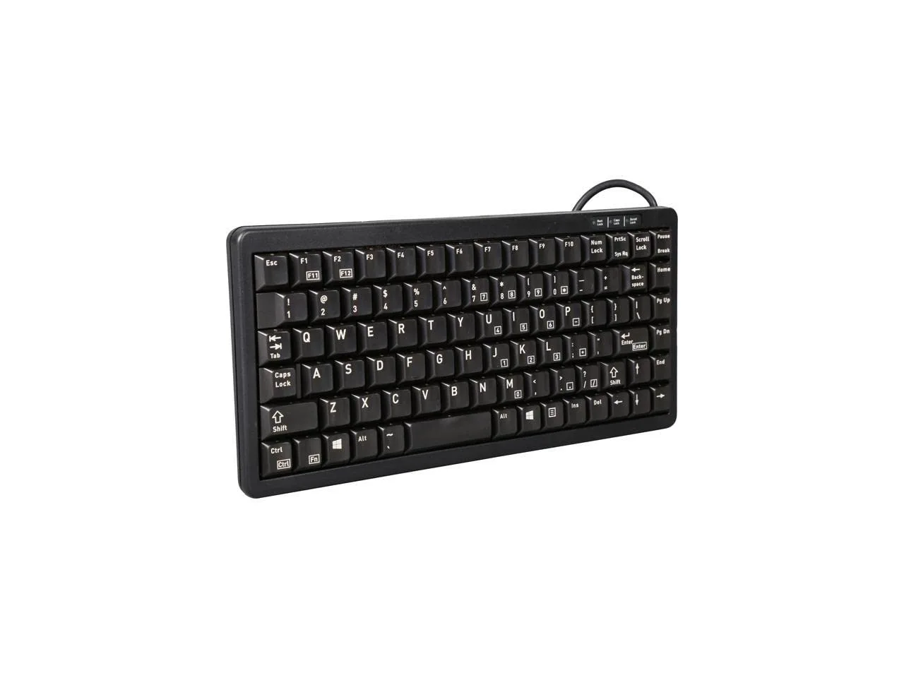 Cherry G84 Ultraslim Keyboard, Black - 83 Keys, G84-4100LCMUS-2