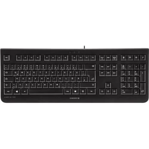 CHERRY JK-0800 USB Corded Keyboard - 104 Keys, Black