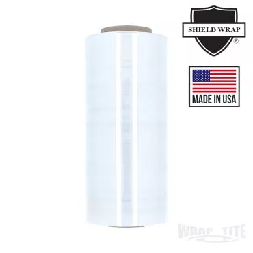 12" x 1500' x 90 Gauge, Cast Hand Stretch Wrap, 4 rls/cs