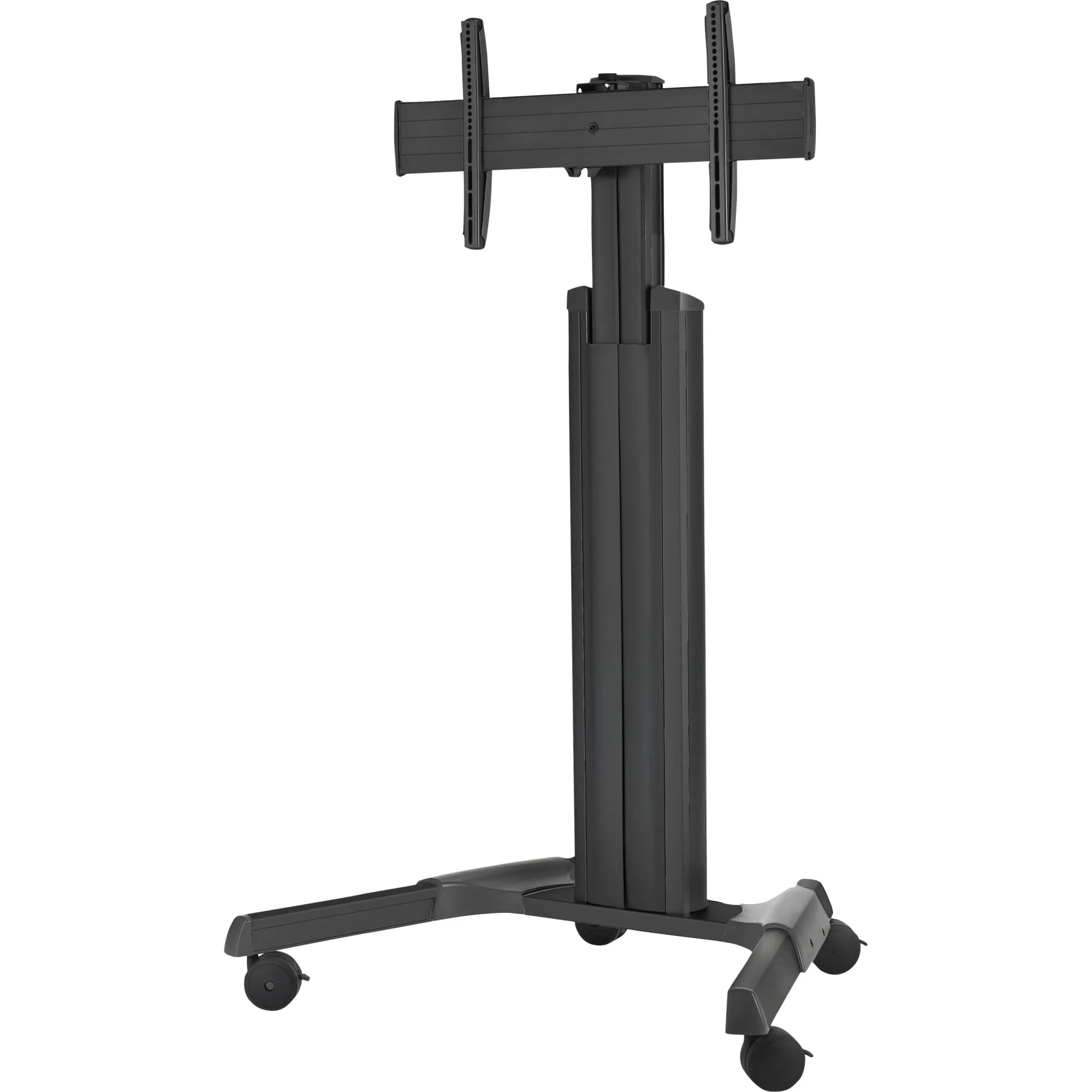 Chief Fusion Adjustable Mobile Display Cart for 42-86in Displays, Black
