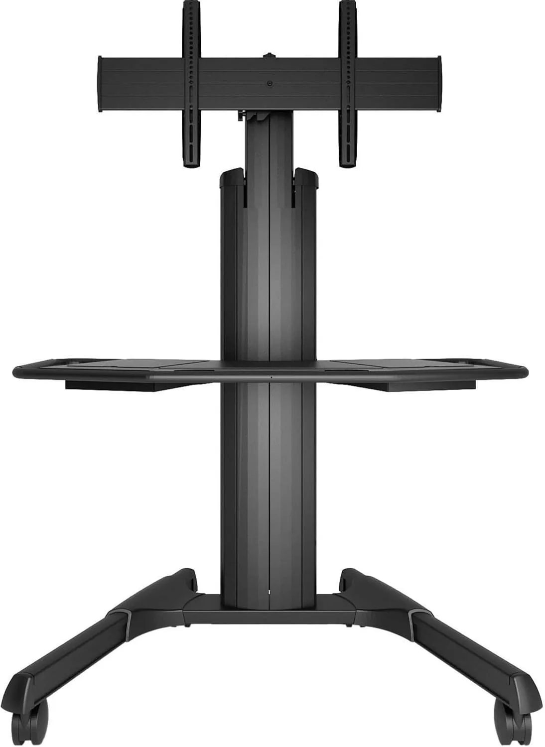 Chief Fusion Adjustable Mobile Display Cart for 42-86in Displays, Black