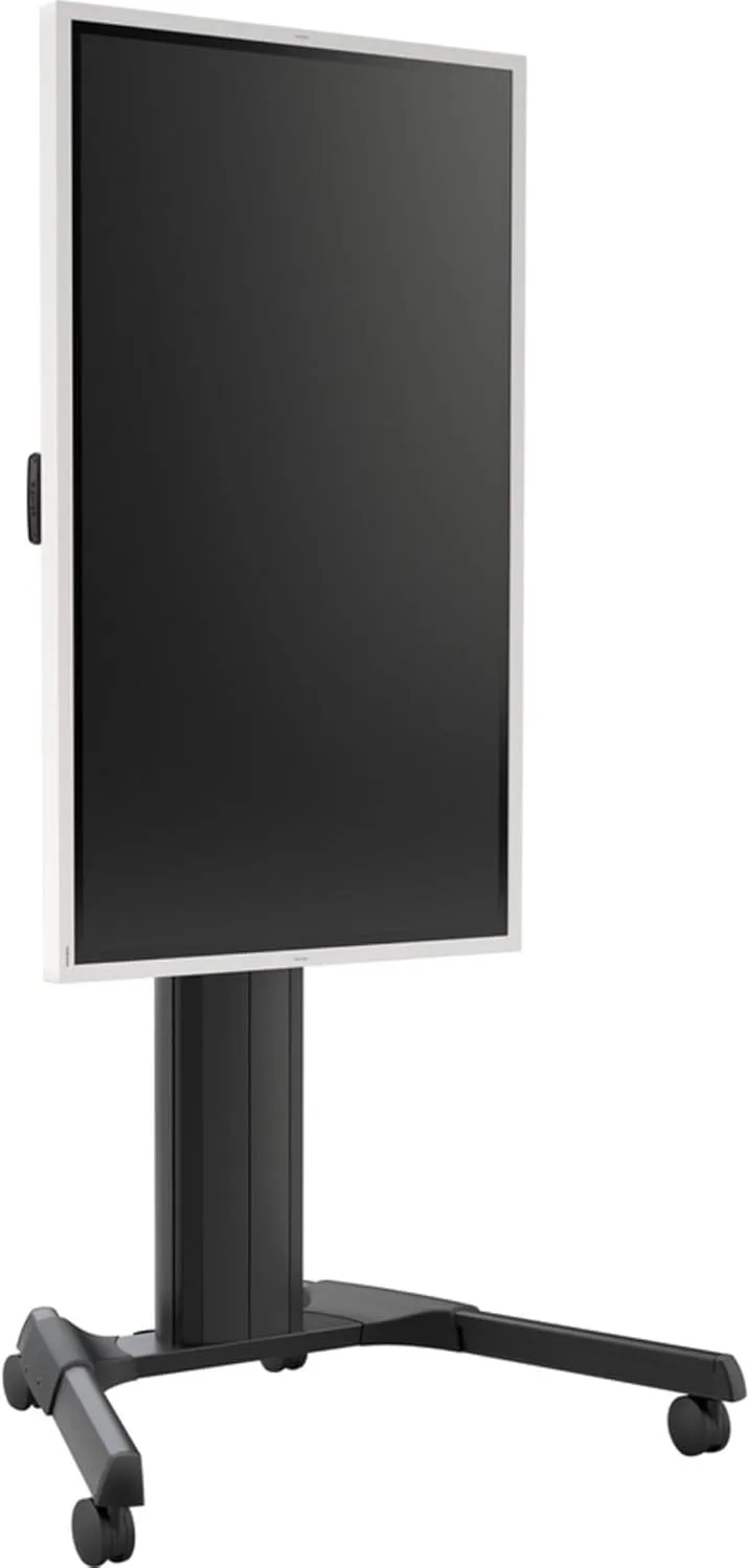 Chief Fusion Adjustable Mobile Display Cart for 42-86in Displays, Black