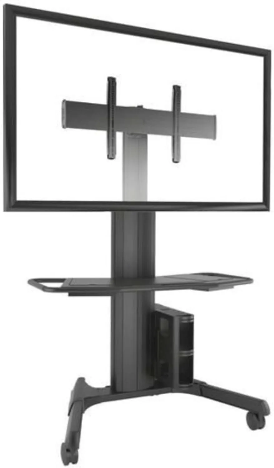 Chief Fusion Adjustable Mobile Display Cart for 42-86in Displays, Black