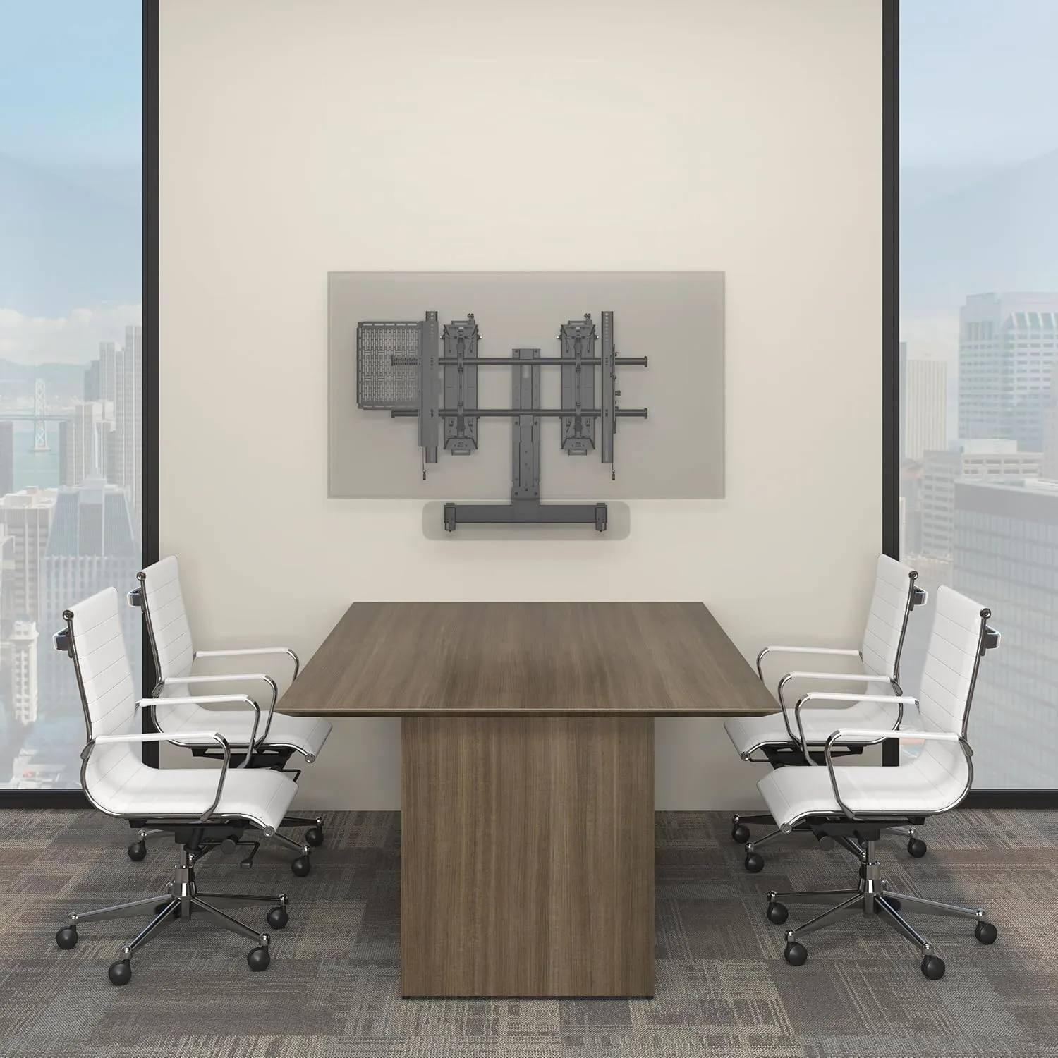 Chief Fusion Large Tilt TV Wall Mount - For Displays 42-86in - Black - Large - mounting kit (wall mount)