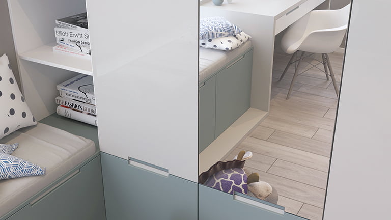 Kronospan Acrylic Gloss-Snow White/18.3mm Panel/2 Side Acrylic