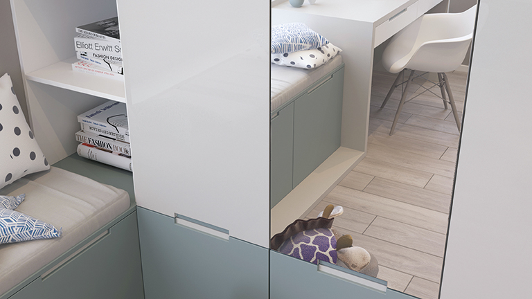 Kronospan Acrylic Gloss-Snow White/18.3mm Panel/2 Side Acrylic