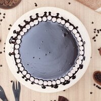 Choco Dripping Snowy Cake
