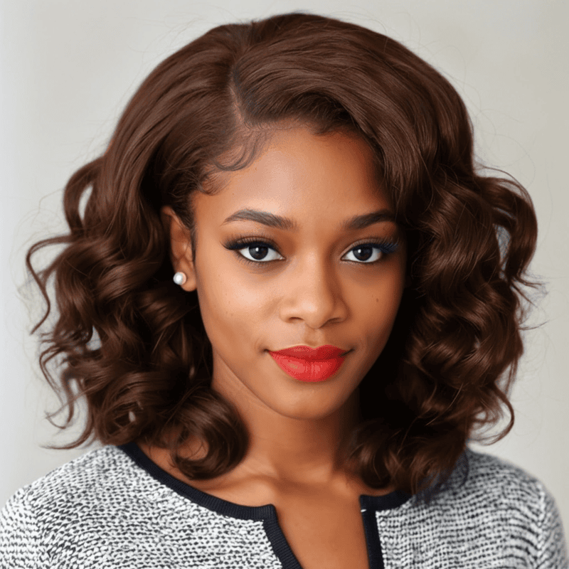 4*4 Closure Bouncy Coil (Swiss Lace)