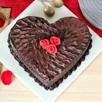 Chocolicious Heart Cake