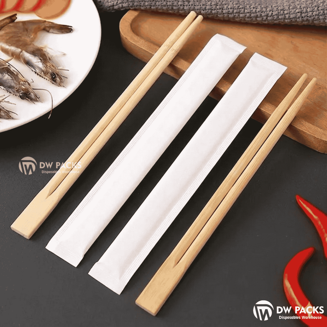 PAPER WRAPPED CHOPSTICKS