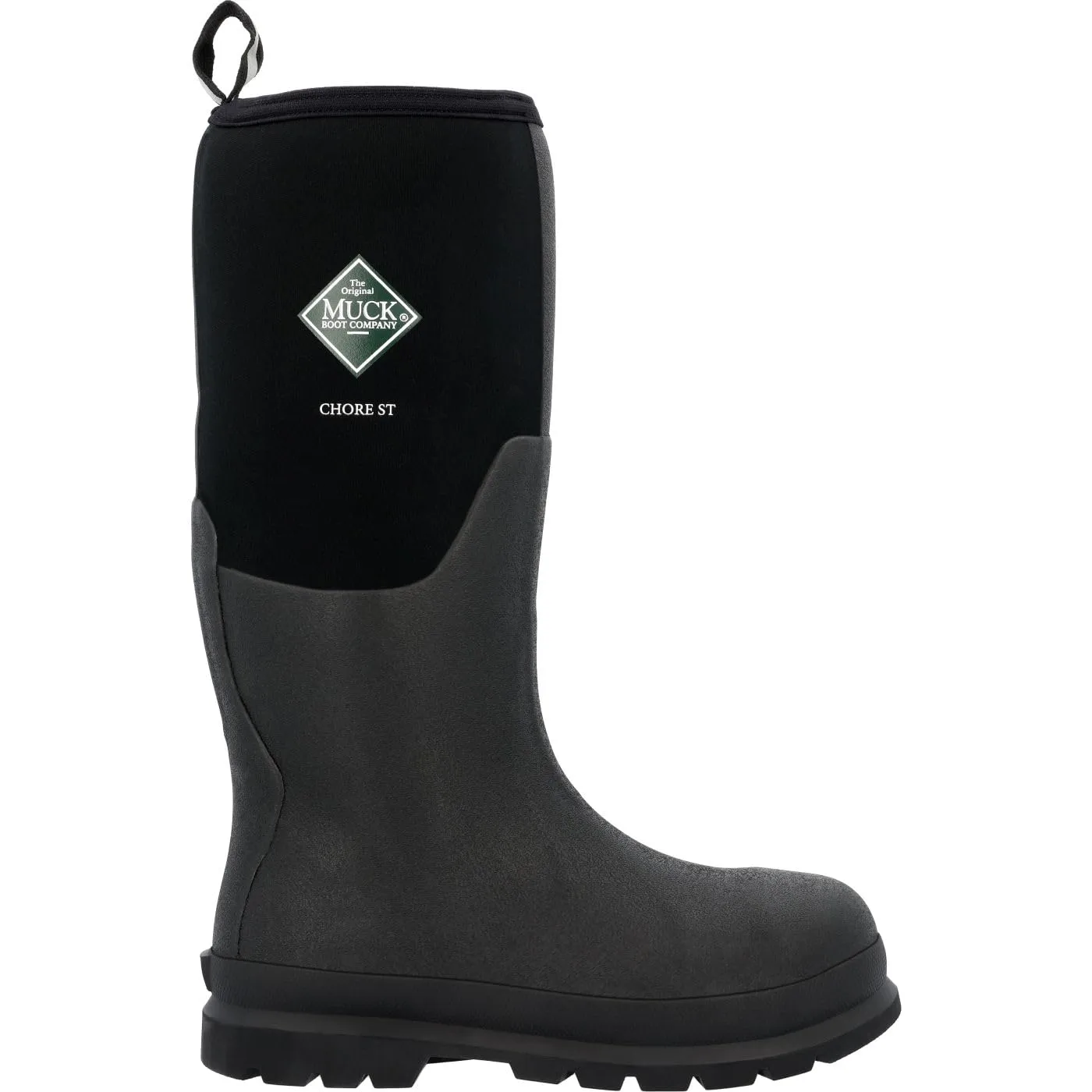 SERVUS Men's Chore Steel Toe Rubber Work Boot