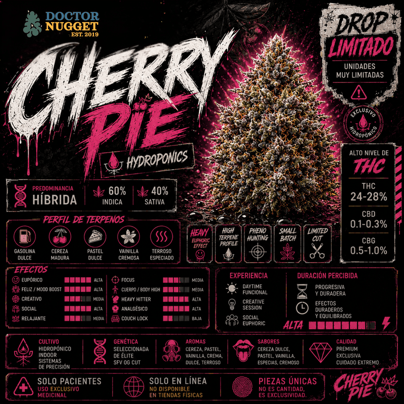 Dr. Nugget Cherry Pie THC Flor