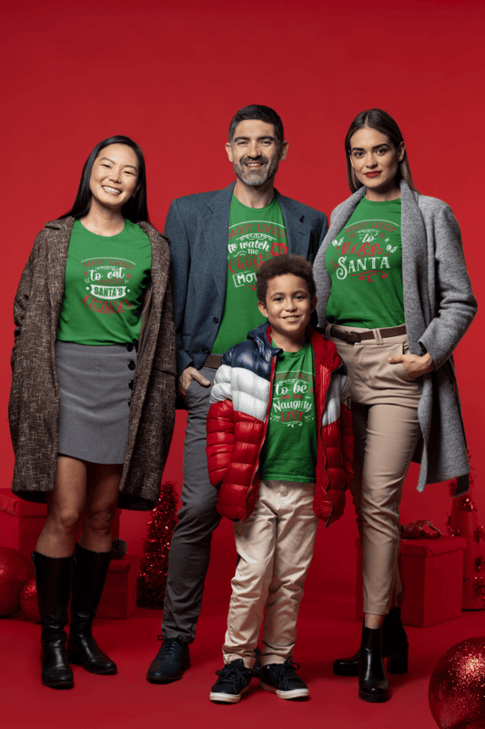 Most Likely Christmas T-Shirt Bundle – 5 Funny Holiday Tees (Bella+Canvas)