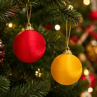 26 Pcs Christmas Premium Decoration Kit Tree Ornaments Set Baubles Bells Santa Decor