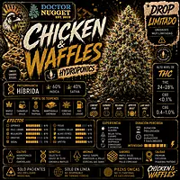 Dr. Nugget Chicken Waffles THC Flor
