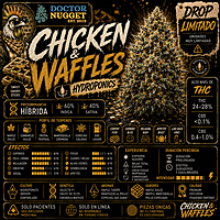 Dr. Nugget Chicken Waffles THC Flor