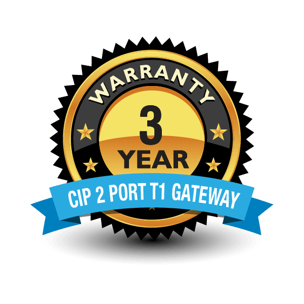 Warranty-ClearlyIP 2 Port T1 Gateway 3 Year Extended Hardware Warranty Warranty-ClearlyIP 2 Port T1 Gateway 3 Year Extended Hardware Warranty