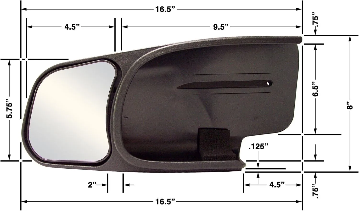 CIPA Custom Towing Mirror for Chevy/GMC/Cadillac