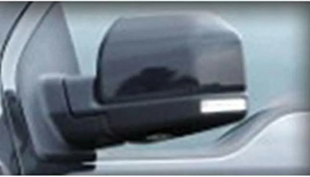 CIPA 11550 Custom Towing Mirror Set for Ford 15-Current , Black