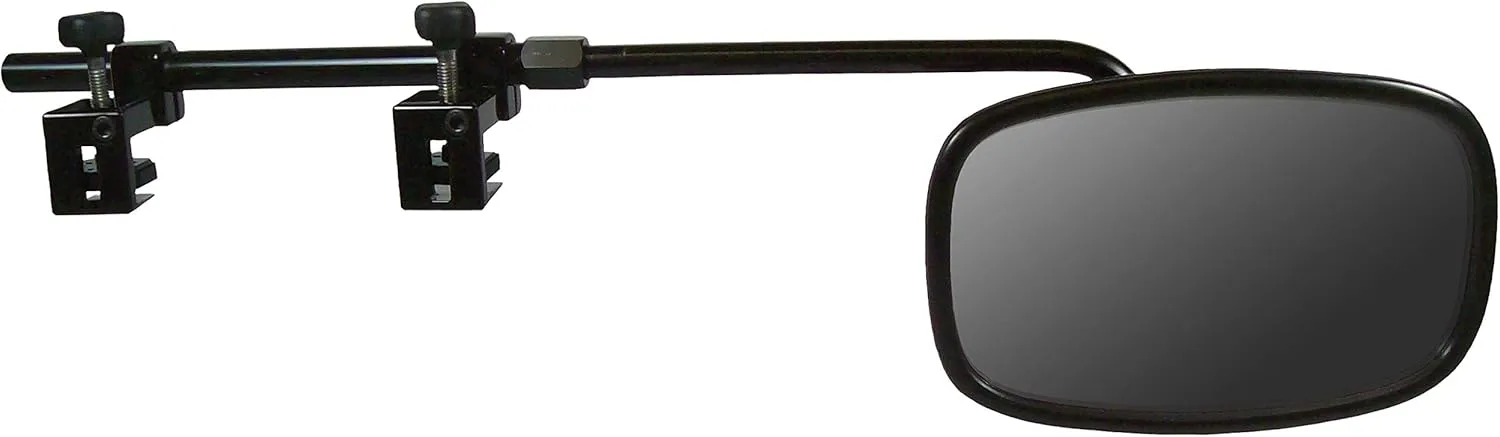 CIPA USA 11980 Universal Bar Towing Mirror Kit, Black