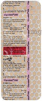 CIPROBID 250 TAB