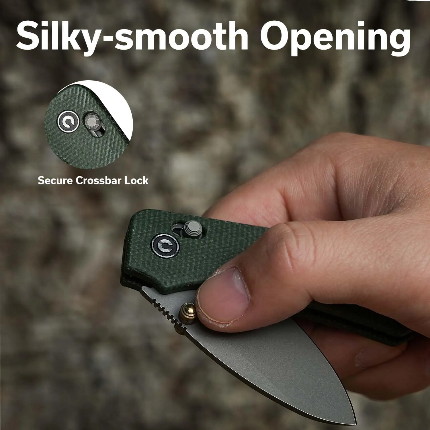 CIVIVI Baby Banter 2 Small Pocket EDC Folding Knife with 2.34" Nitro-V Blade