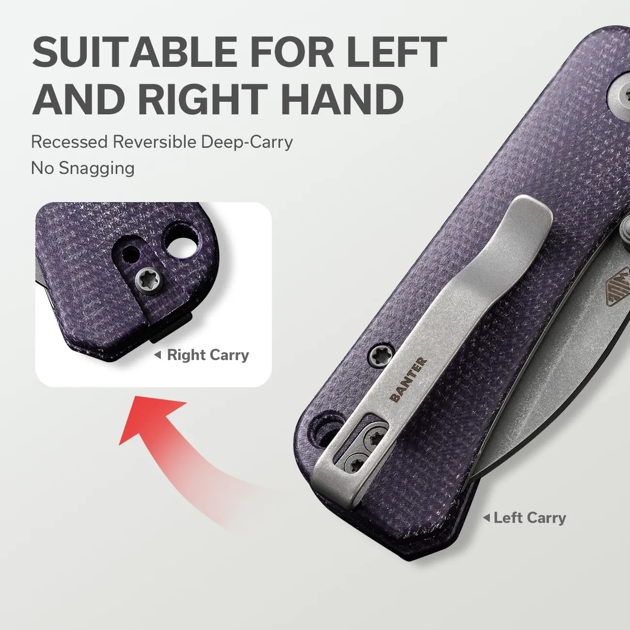 CIVIVI Baby Banter Wharncliffe Folding Pocket Knife