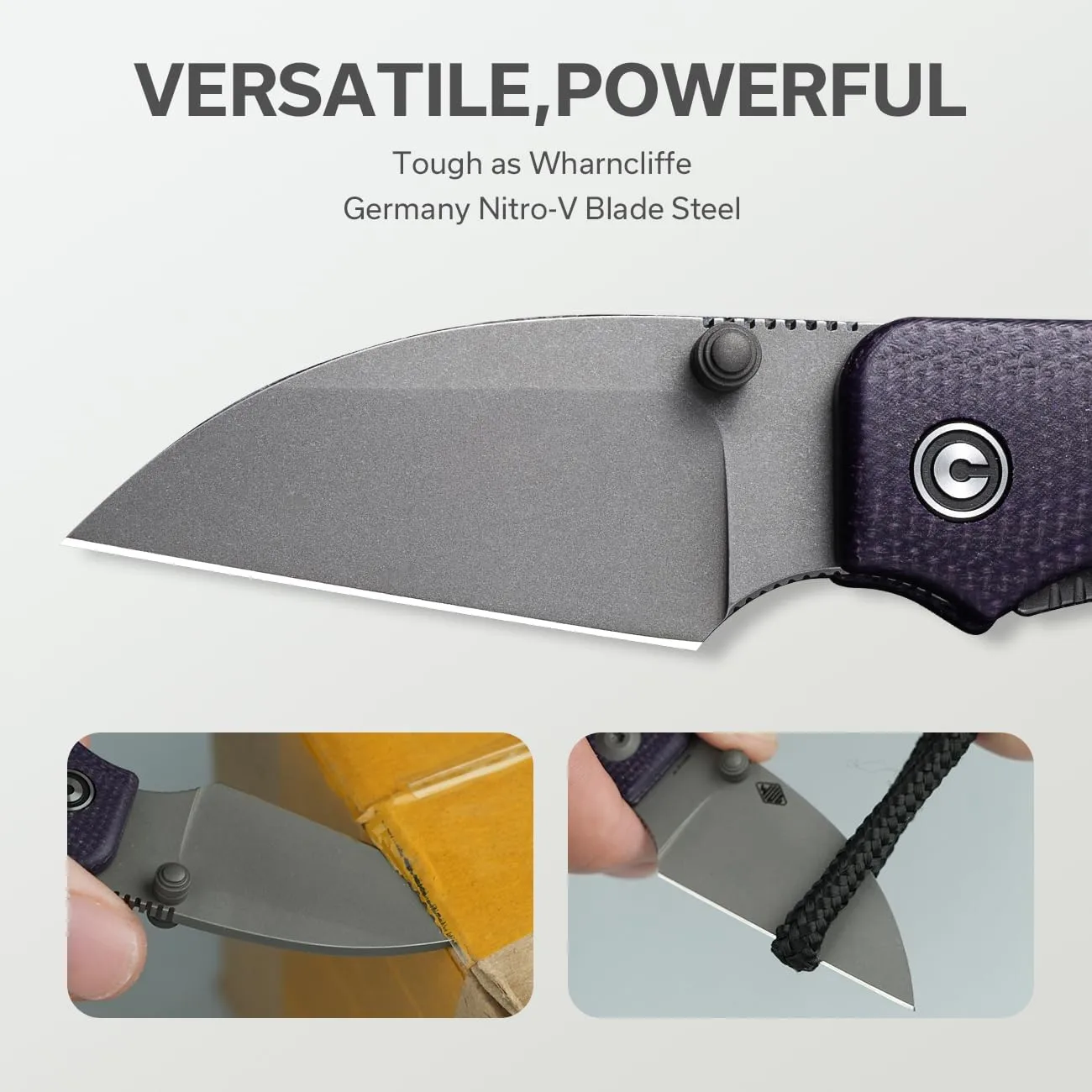 CIVIVI Baby Banter Wharncliffe Folding Pocket Knife
