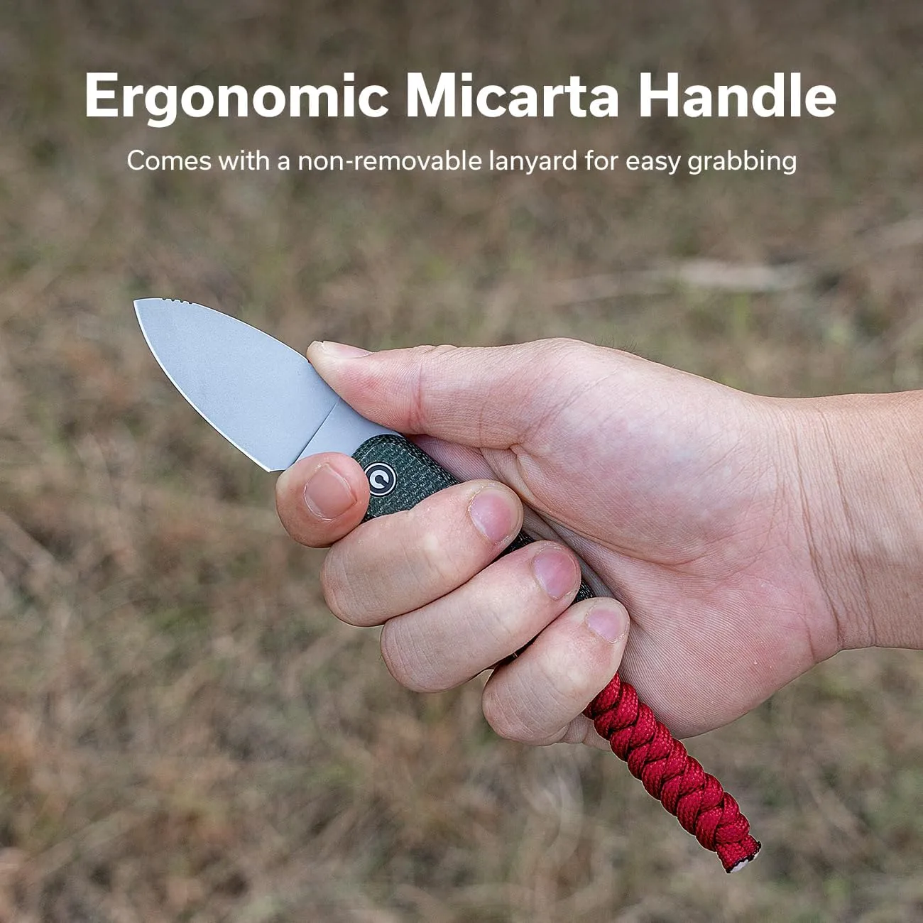 CIVIVI Baby Banter Fixed Blade EDC Knife with Kydex Sheath