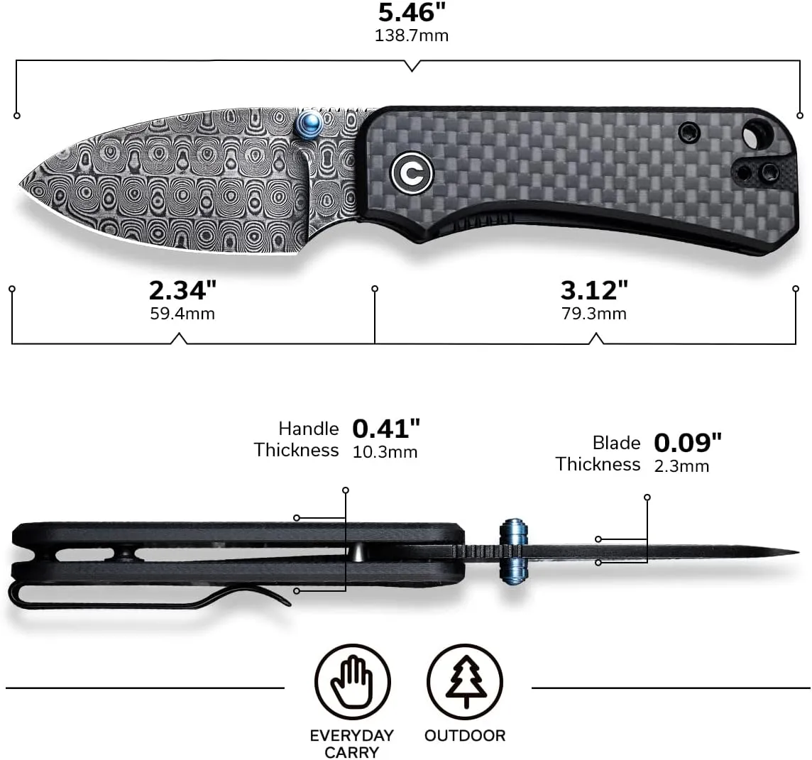 CIVIVI Baby Banter 2.34 in Folding Pocket Knife