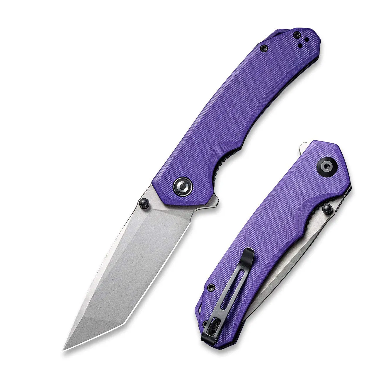CIVIVI Brazen Folding Pocket Knife D2 Tanto Blade