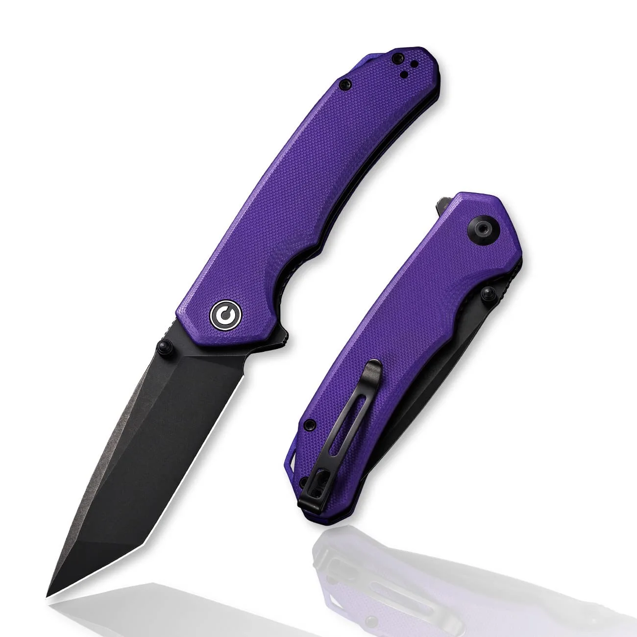 CIVIVI Brazen Folding Pocket Knife D2 Tanto Blade