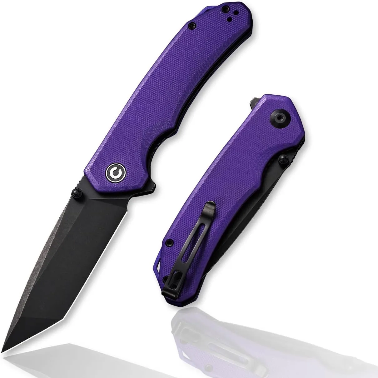 CIVIVI Brazen Folding Pocket Knife D2 Tanto Blade