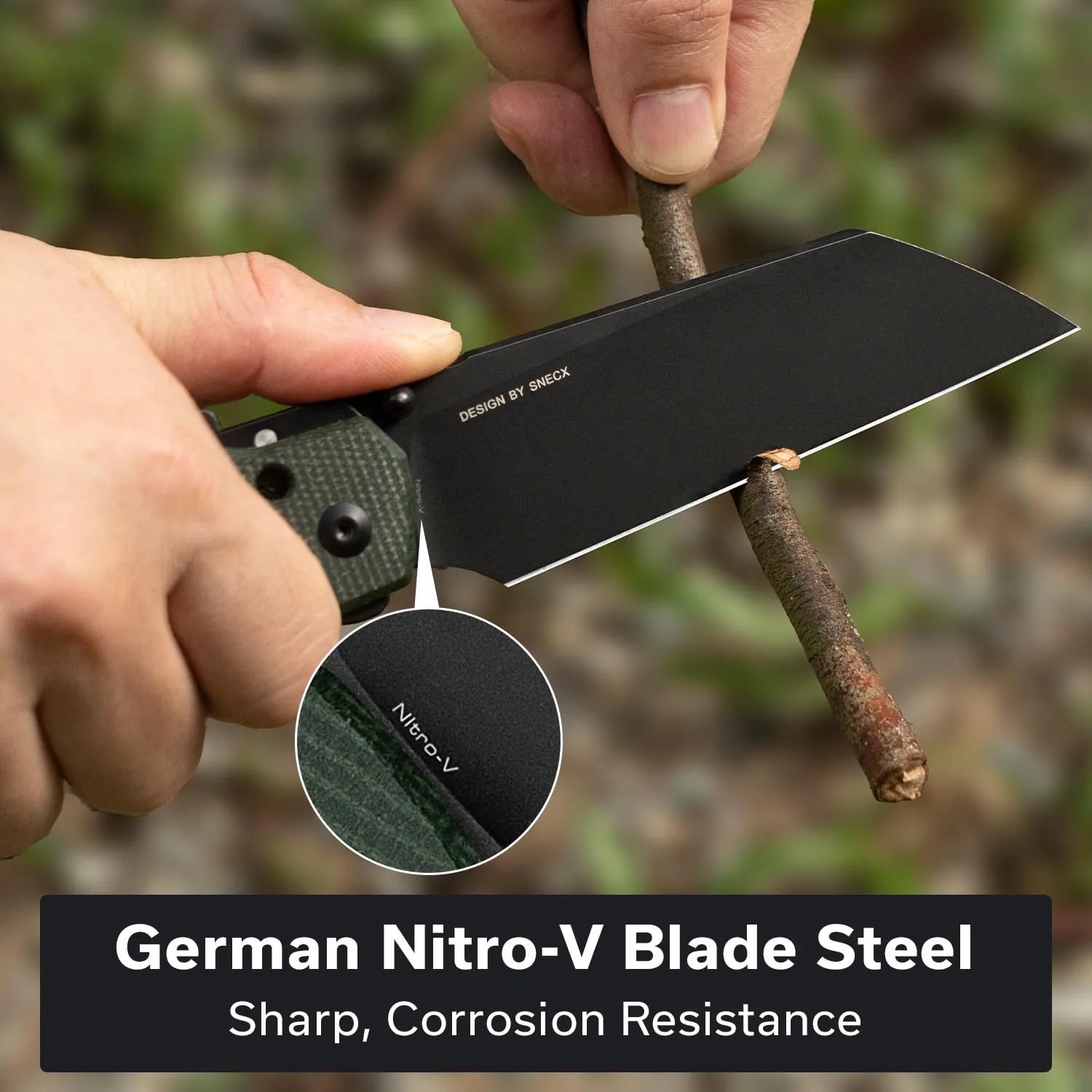 CIVIVI Buster FG Superlock Folding Pocket Knife