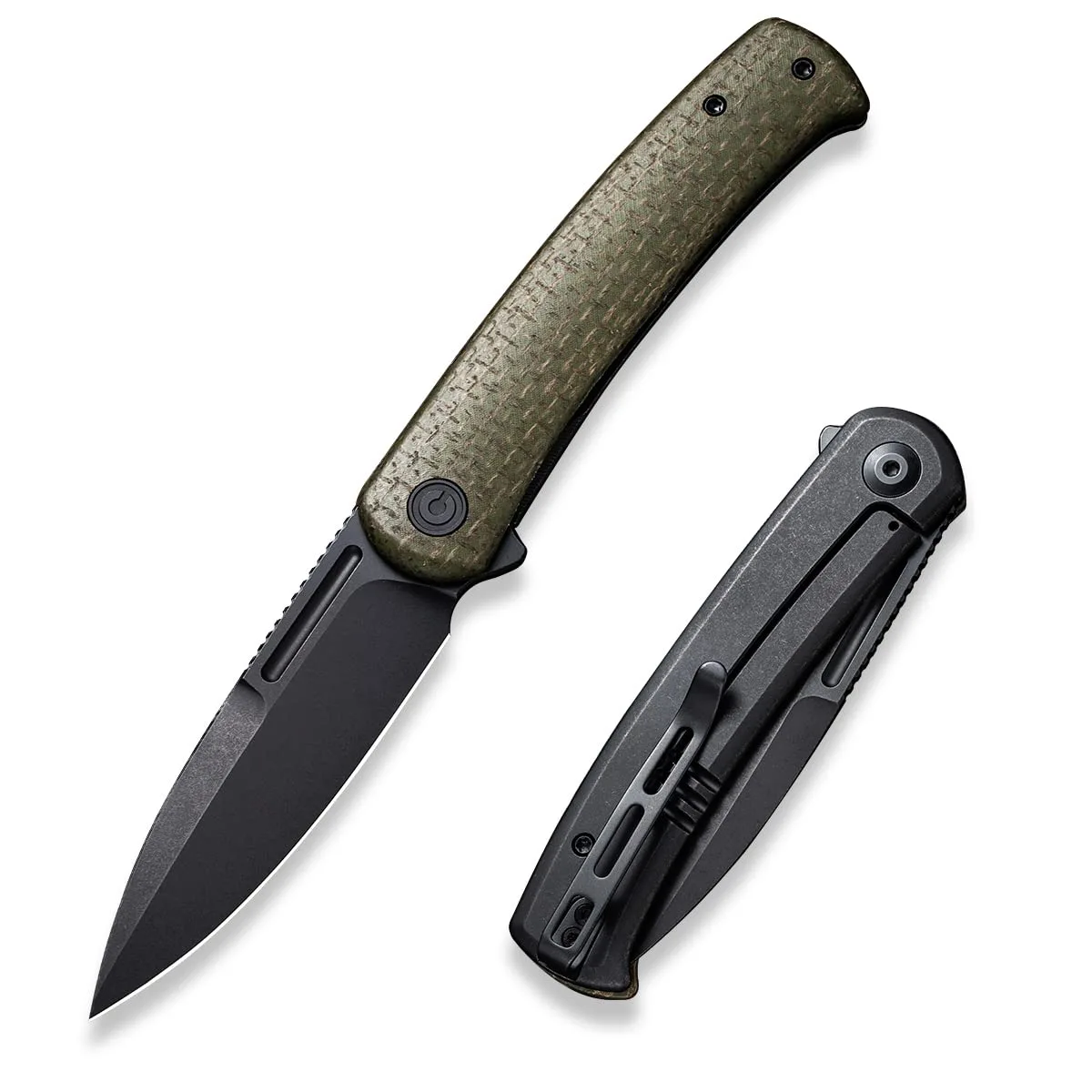 CIVIVI Cetos Folding Knife 14C28N Spear Point Blade