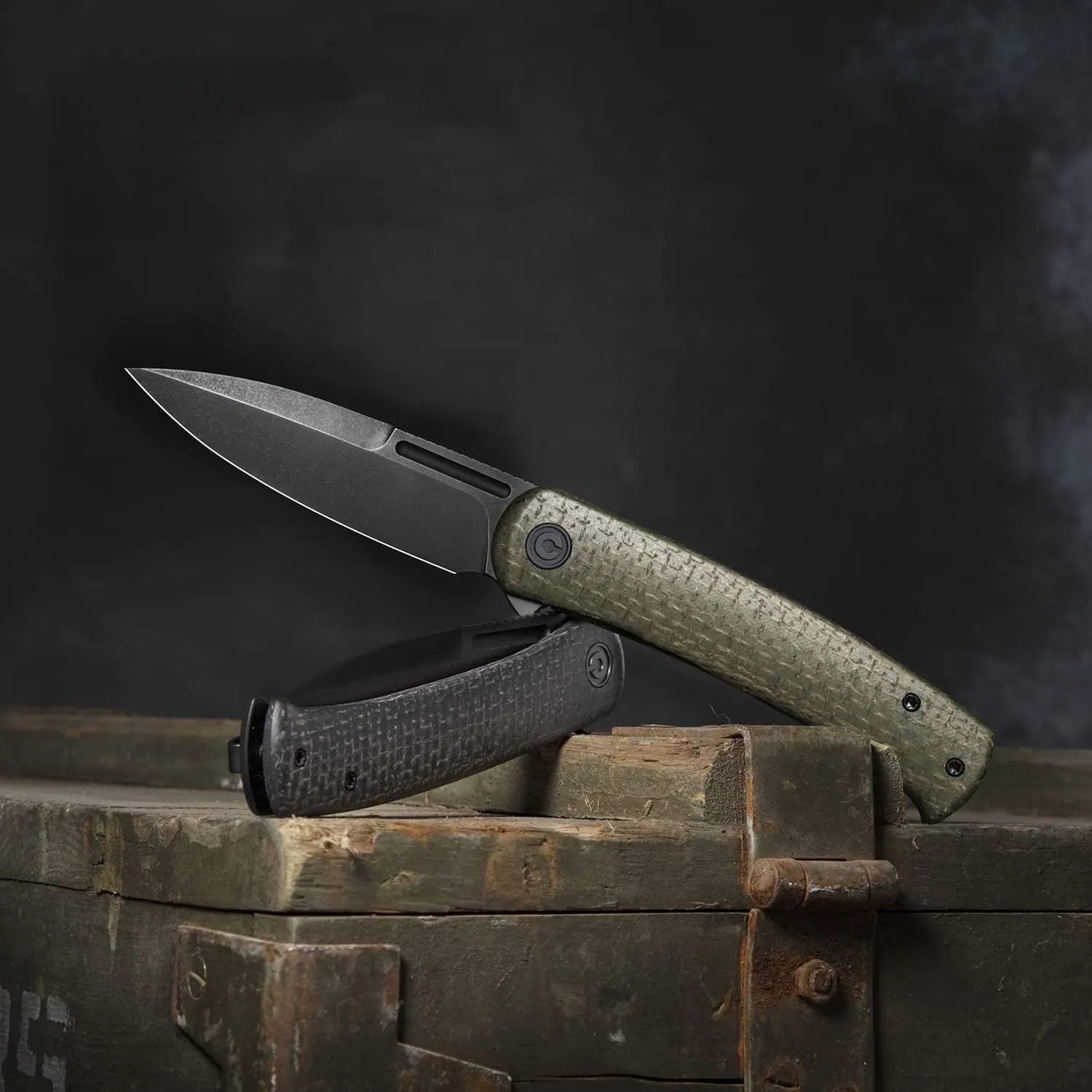 CIVIVI Cetos Folding Knife 14C28N Spear Point Blade