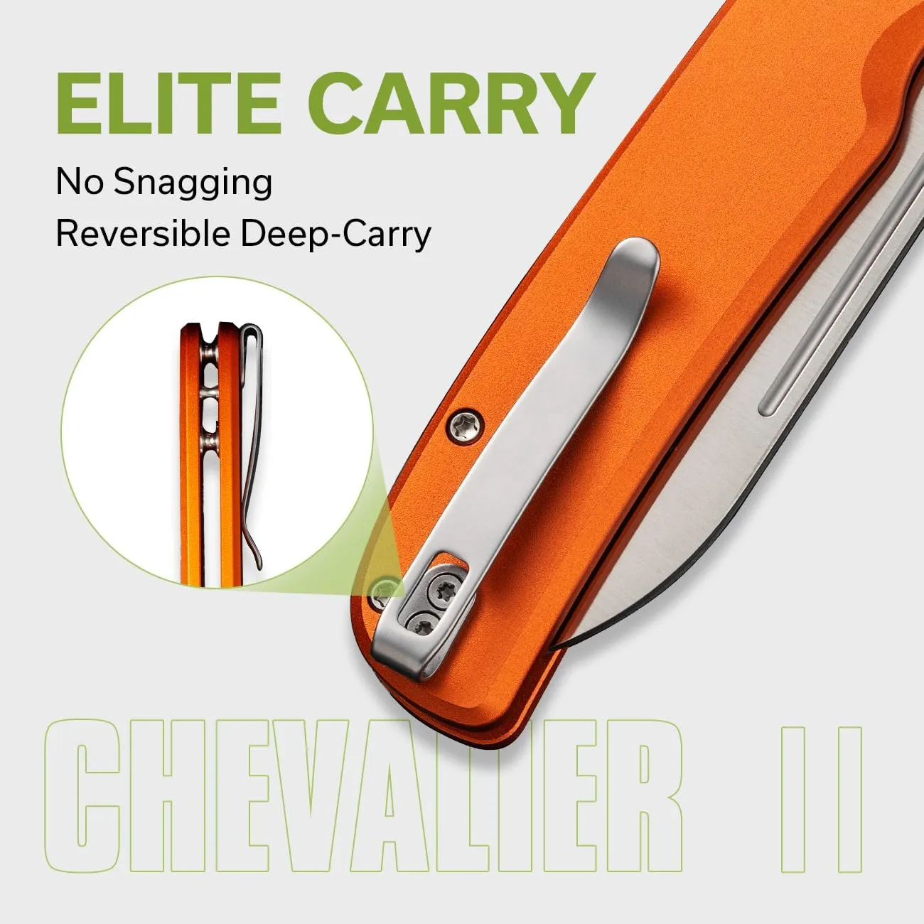 CIVIVI Chevalier II Folding Pocket Knife, Button Lock, 3.47\" Sheepsfoot Blade, Aluminum Handle