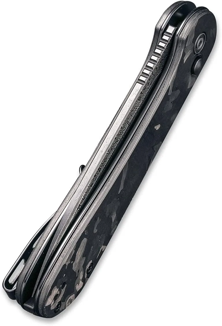 CIVIVI Elementum Pocket Folding Knife with 3.47" Blade, Button Lock