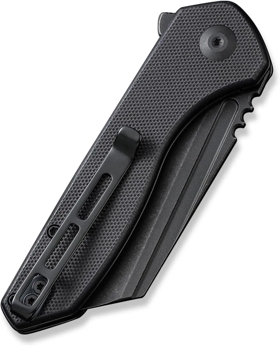 CIVIVI ExOne Folding Pocket Knife, 2.94" Nitro-V Reverse Tanto, G10 Handle