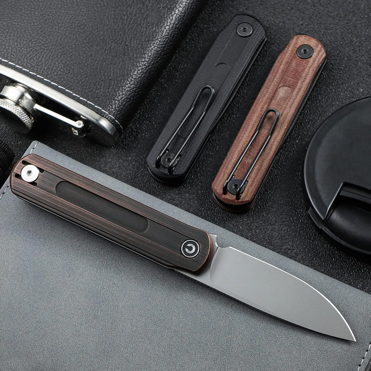 CIVIVI Foldis Pocket Folding Knife, 2.67-in Nitro-V Steel
