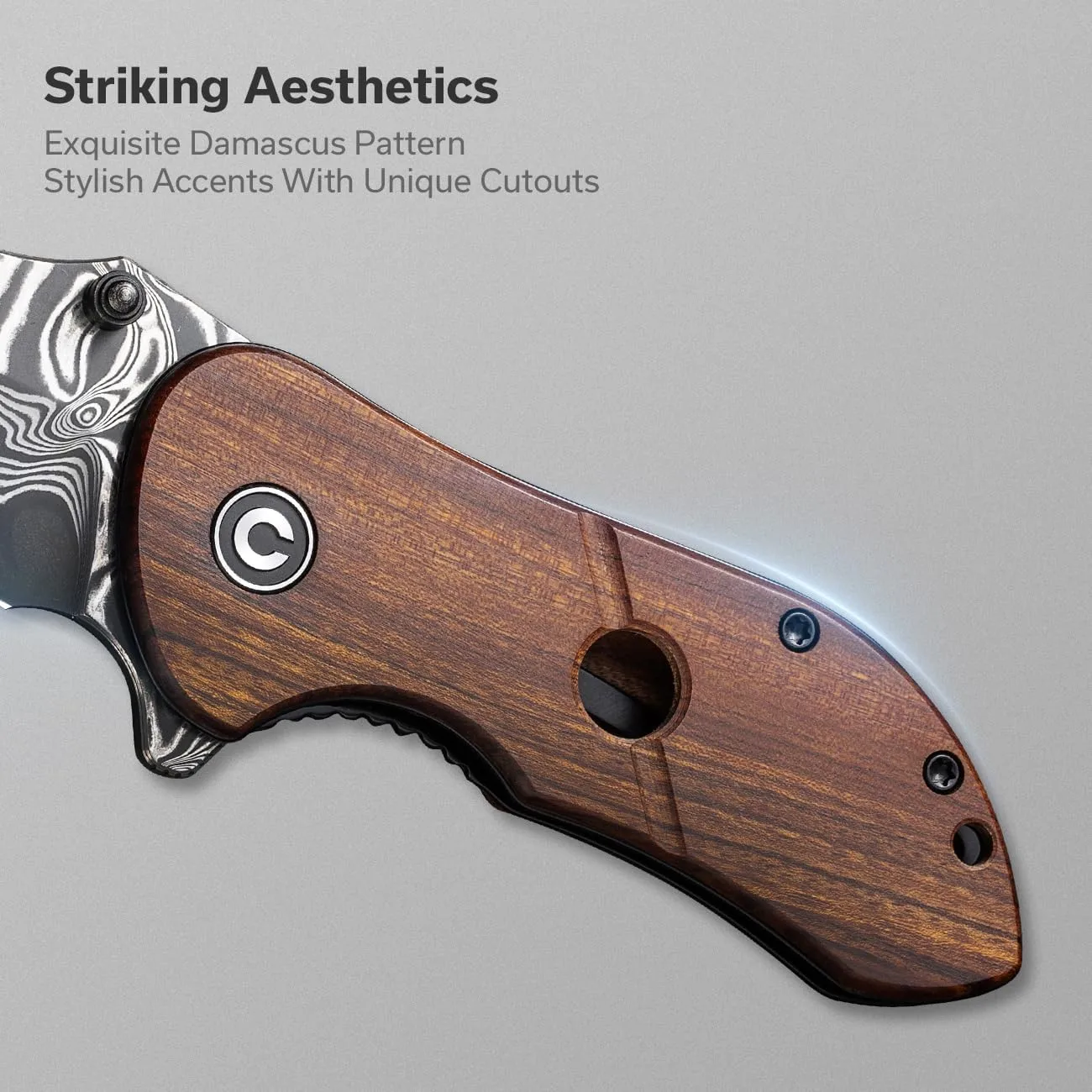 CIVIVI Gordo Folding Pocket Knife for EDC, 2.51" Blade