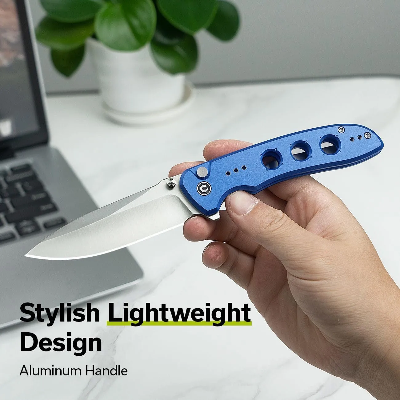 CIVIVI Hyperpulse Pocket Folding Knife, Aluminum Handle