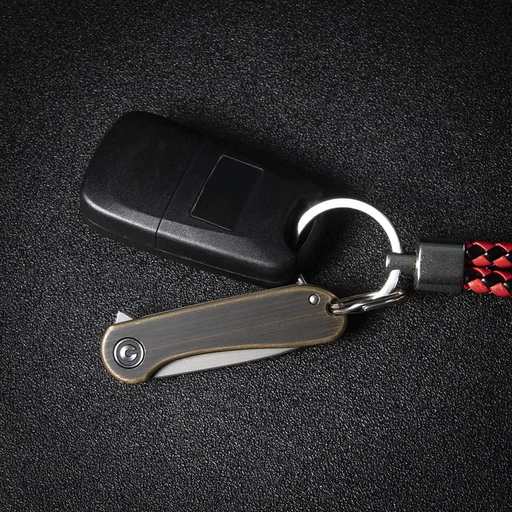 CIVIVI Mini Elementum Flipper Pocket Knife with 1.83" 14C28N Blade