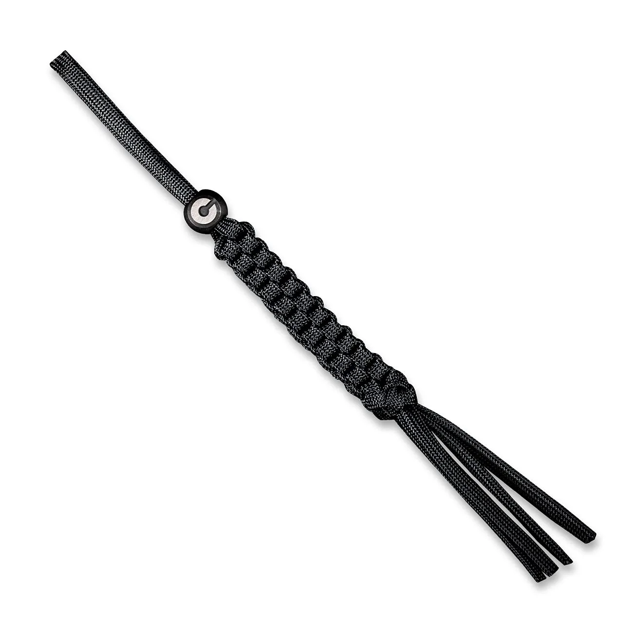 CIVIVI Tied Paracord Lanyard with a Black Sphere 6AL4V Titanium Bead CA-09A