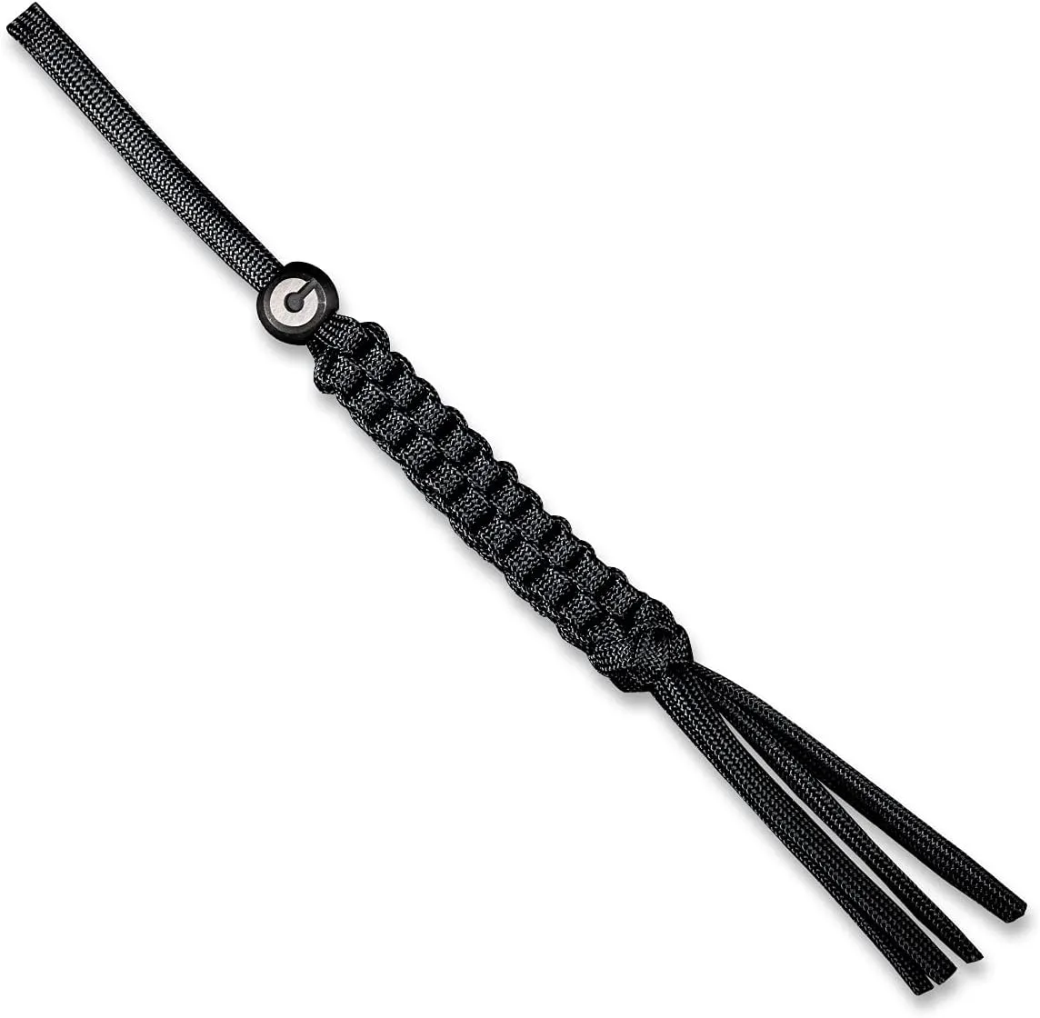 CIVIVI Tied Paracord Lanyard with a Black Sphere 6AL4V Titanium Bead CA-09A