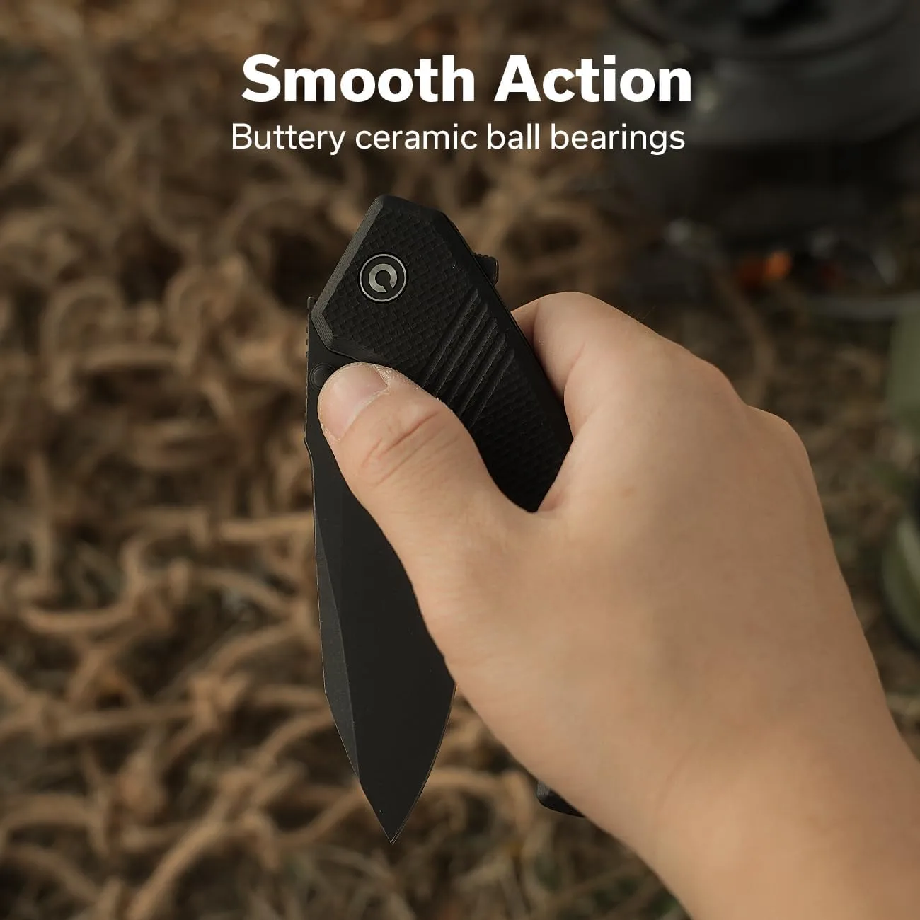 CIVIVI Placoid Folding Pocket Knife for EDC, 3.67" Blade