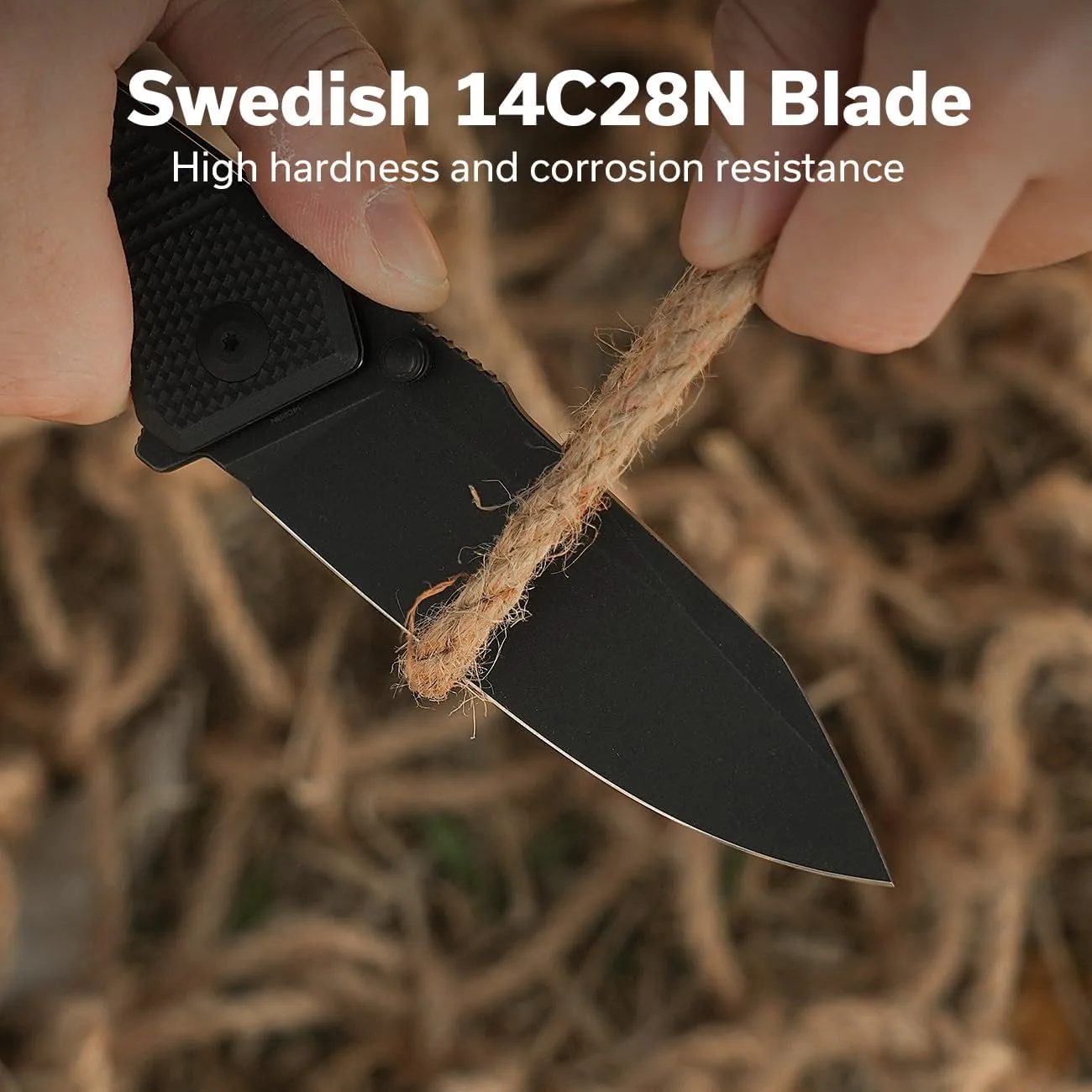 CIVIVI Placoid Folding Pocket Knife for EDC, 3.67" Blade