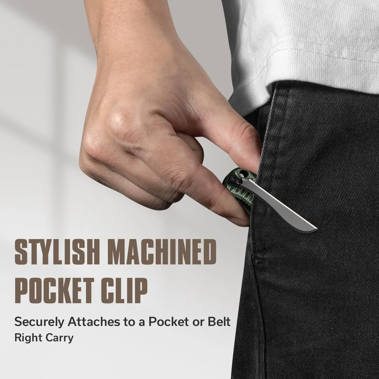 CIVIVI RS71 Folding Pocket Knife with 4" Nitro-V Blade