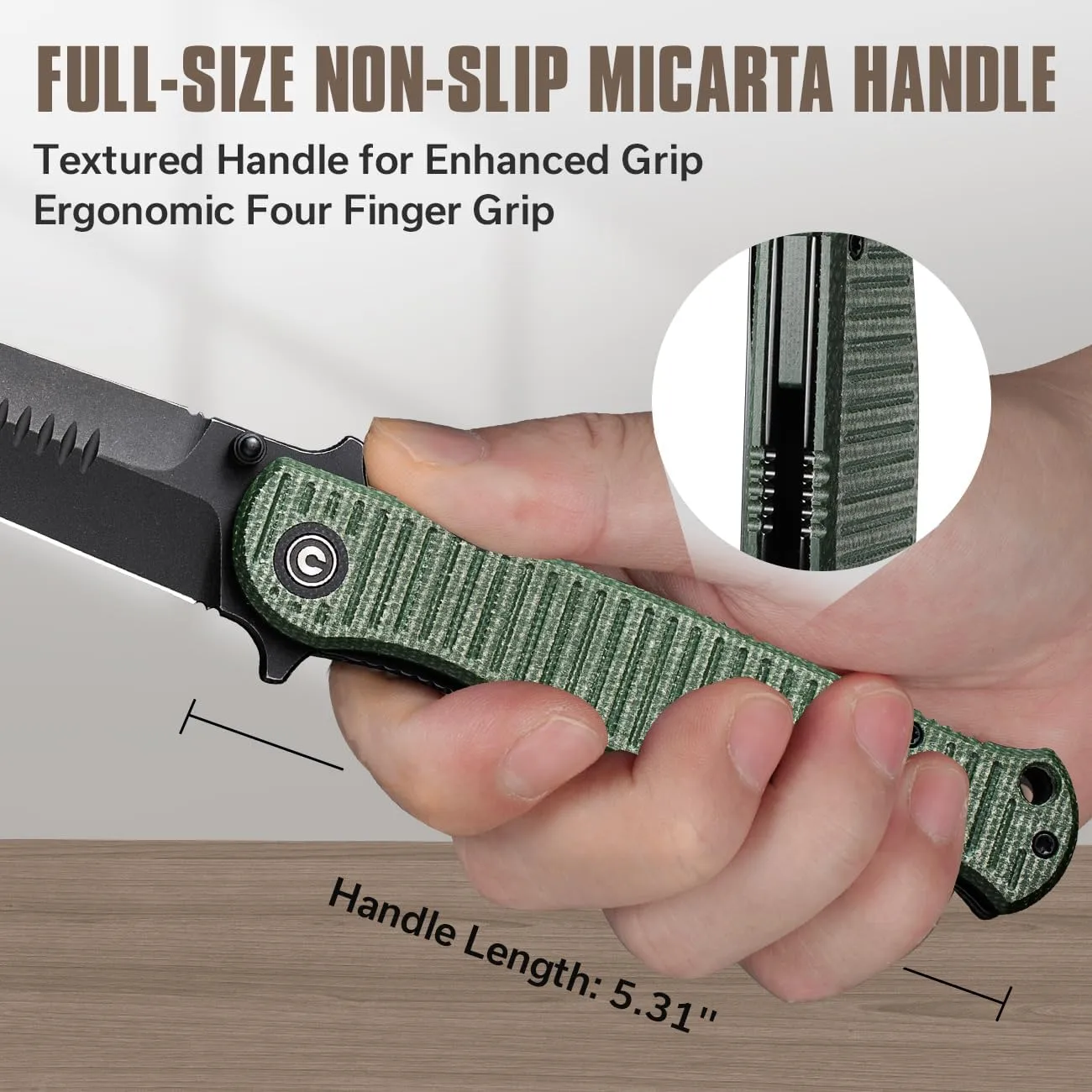 CIVIVI RS71 Folding Pocket Knife with 4" Nitro-V Blade