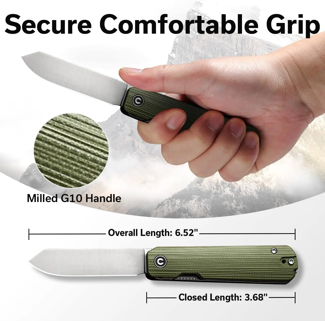 CIVIVI Sendy 3-in-1 Multitool Pocket Knife, Ben Petersen Designed